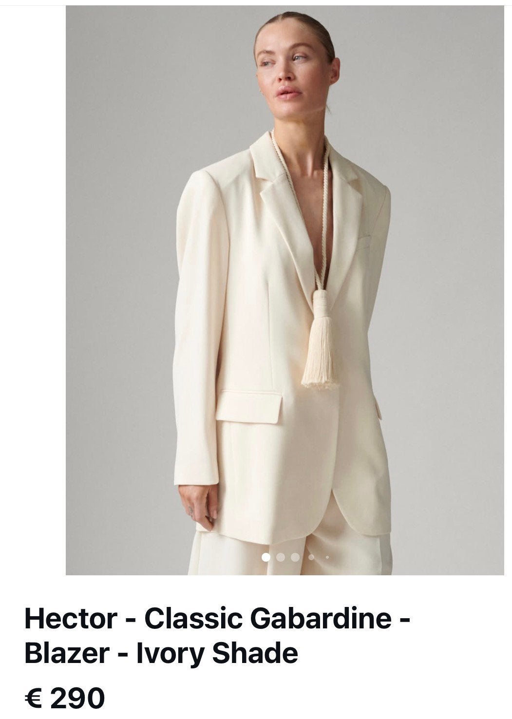 Day Birger et Mikkelsen prachtige blazer offwhite 40= M, Kleding | Dames, Maat 38/40 (M), Overige kleuren, Ophalen of Verzenden