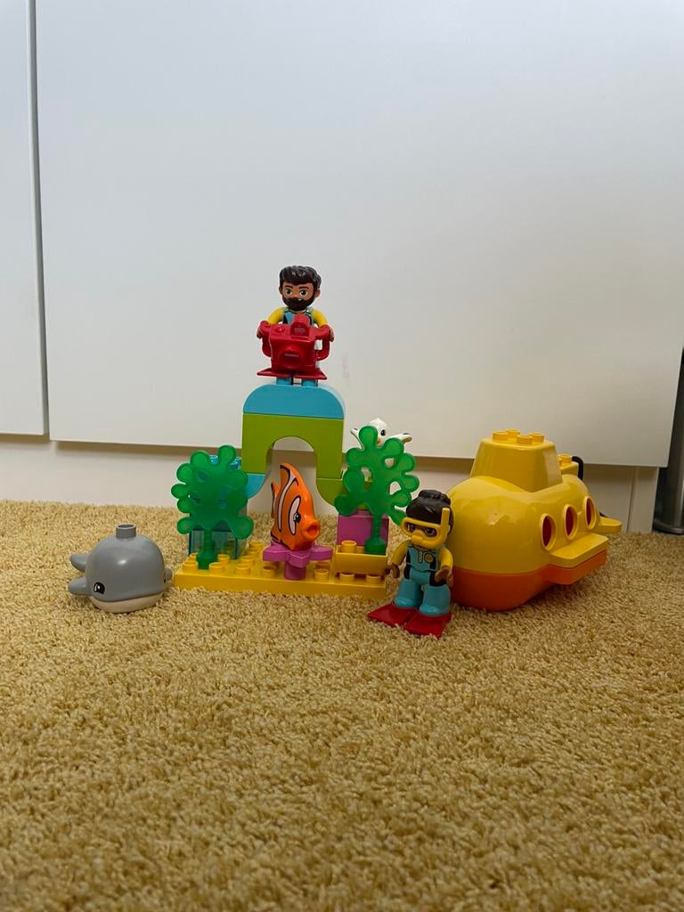 Duplo onderzeeboot 10910, Ophalen of Verzenden, Zo goed als nieuw