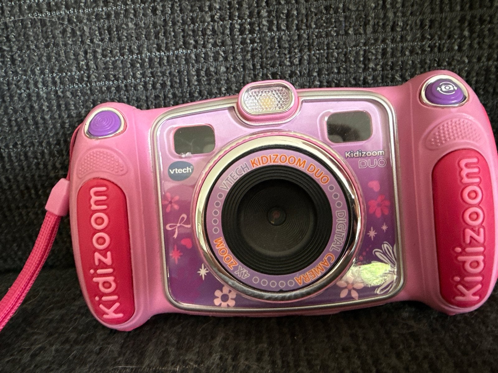 VTech Kidizoom Duo Roze Digitale Camera voor Kinderen, Ophalen of Verzenden, Gebruikt, Meisje