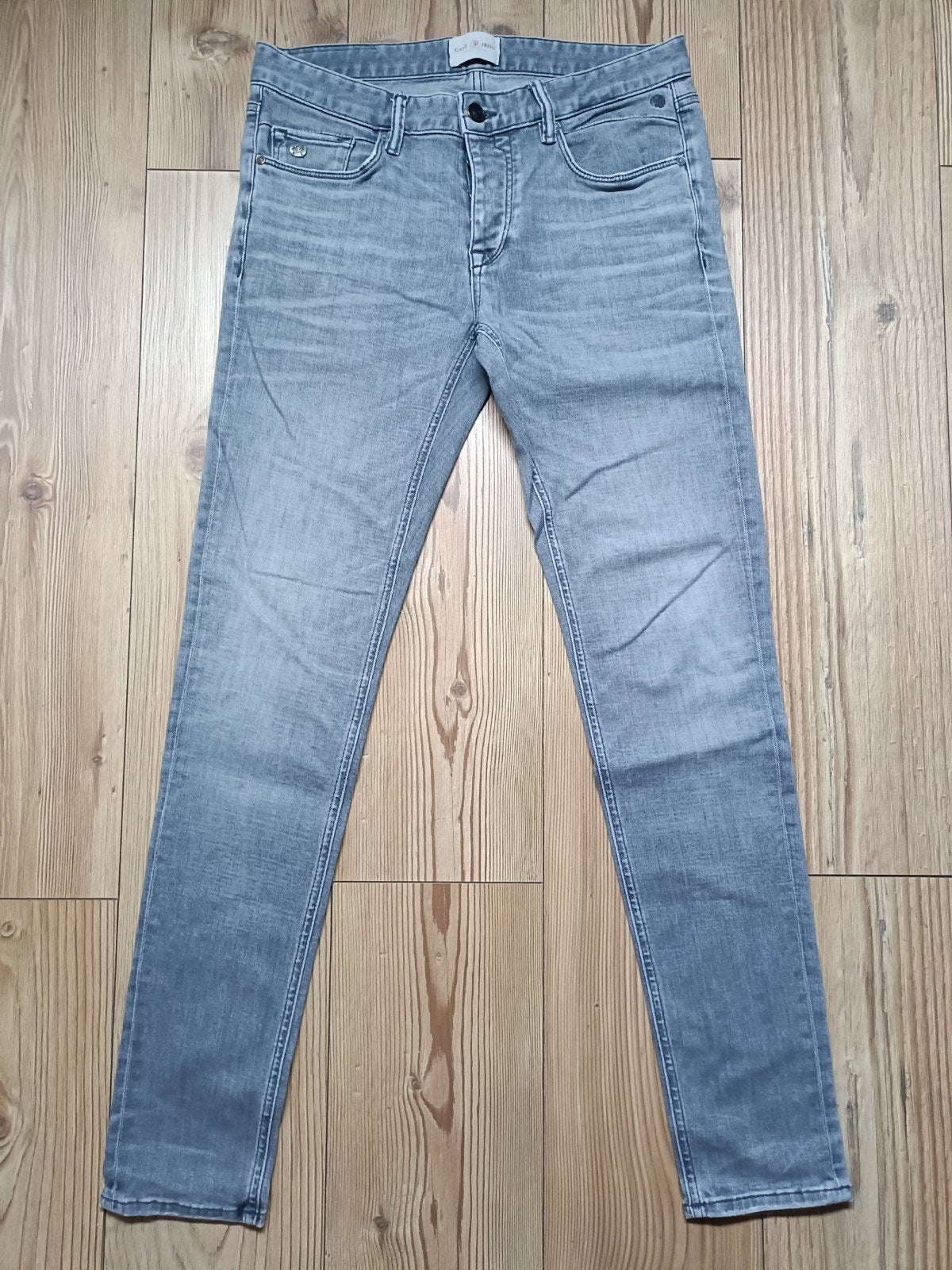 Cast Iron stretch maat 32-34, Ophalen of Verzenden, Zo goed als nieuw, Grijs, W32 (confectie 46) of kleiner