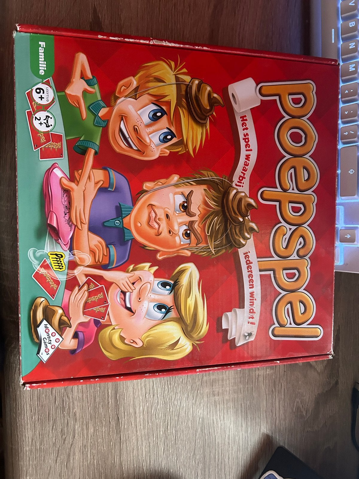 Poepspel - Het spel waarbij iedereen windt!, Een of twee spelers, Ophalen of Verzenden, Gebruikt