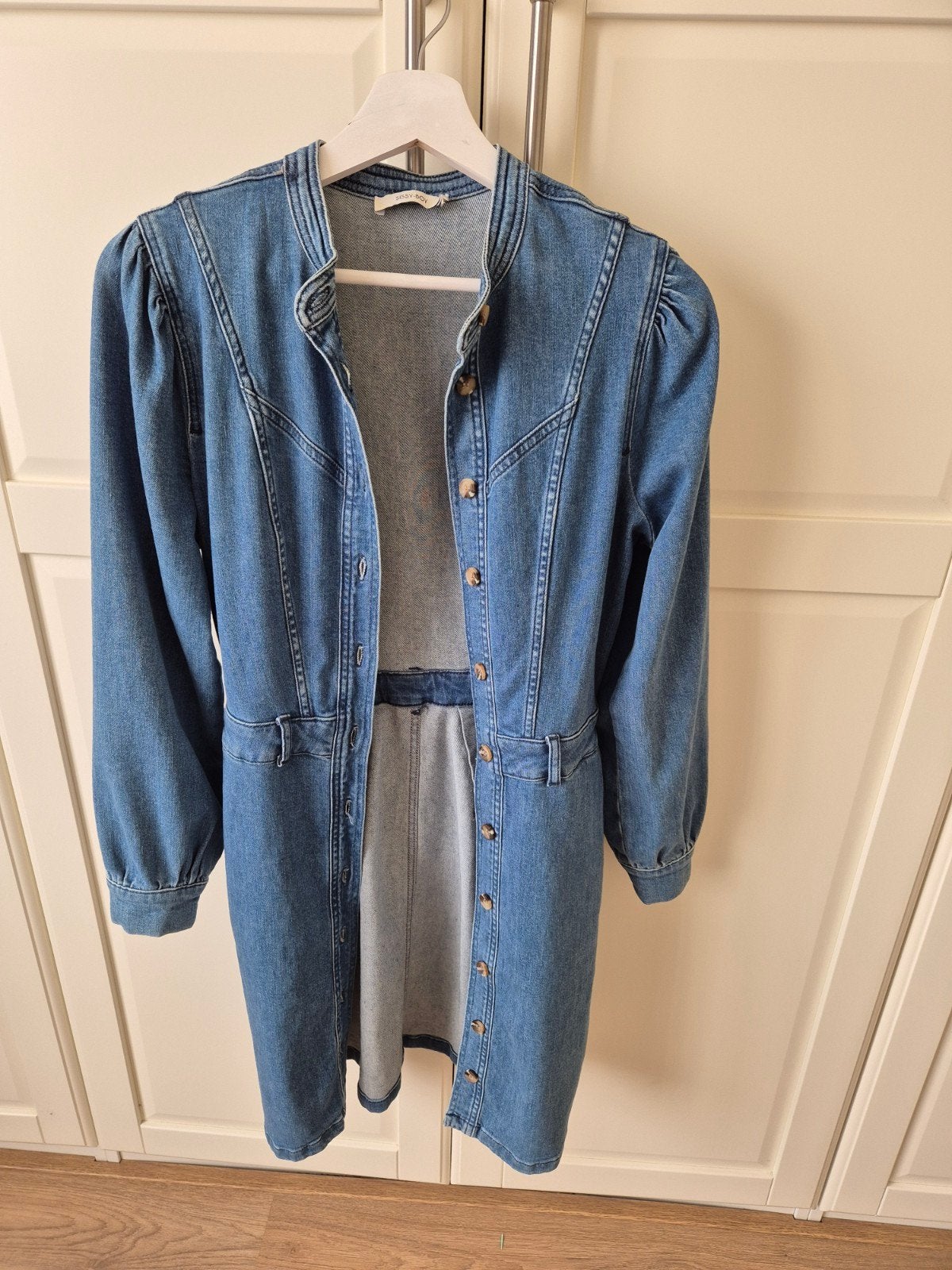 Nieuwe denim jurk van Sissy Boy in maat S, Ophalen of Verzenden, Nieuw, Maat 36 (S), Blauw