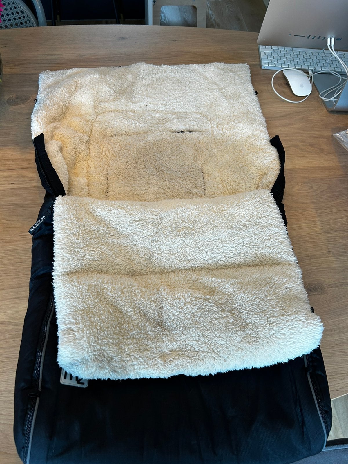 Monzana voetenzak kinderwagen, Ophalen of Verzenden, Gebruikt, Zwart