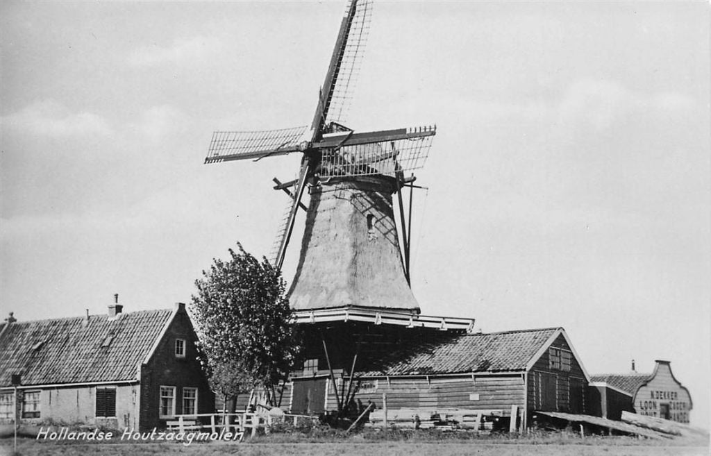 703-305-005 Hollandse Houtzaagmolen, Verzenden, Voor 1920, Utrecht