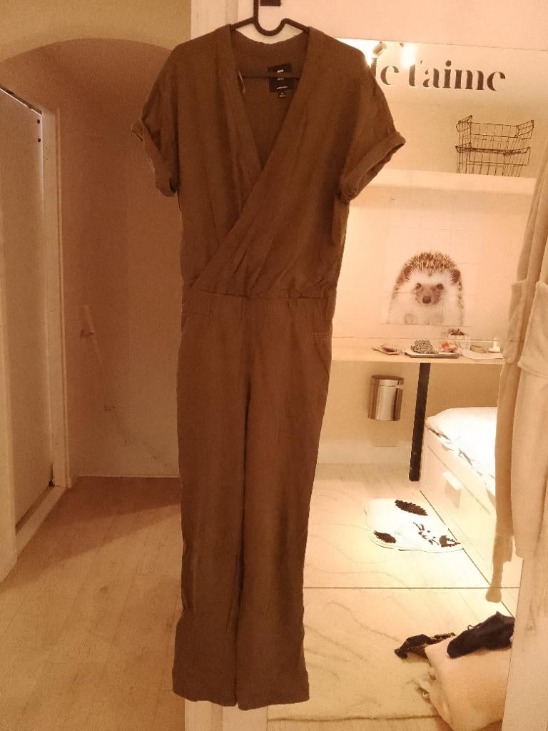 G-star jumpsuit XS groen als nieuw, Ophalen of Verzenden, Maat 34 (XS) of kleiner, Groen, G-STAR RAW
