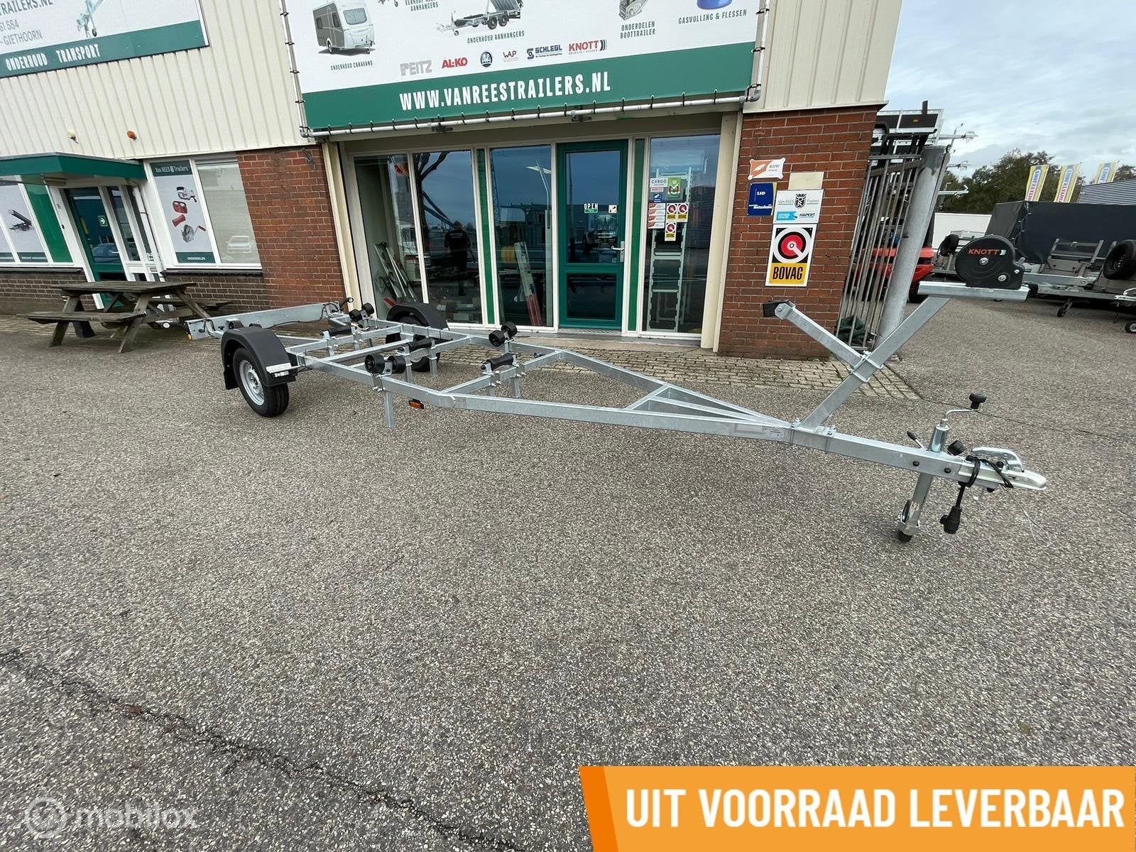 JENSON TENDERSLOEP TRAILER 750kg ongeremd NIEUW, Watersport en Boten, Nieuw, Overige typen