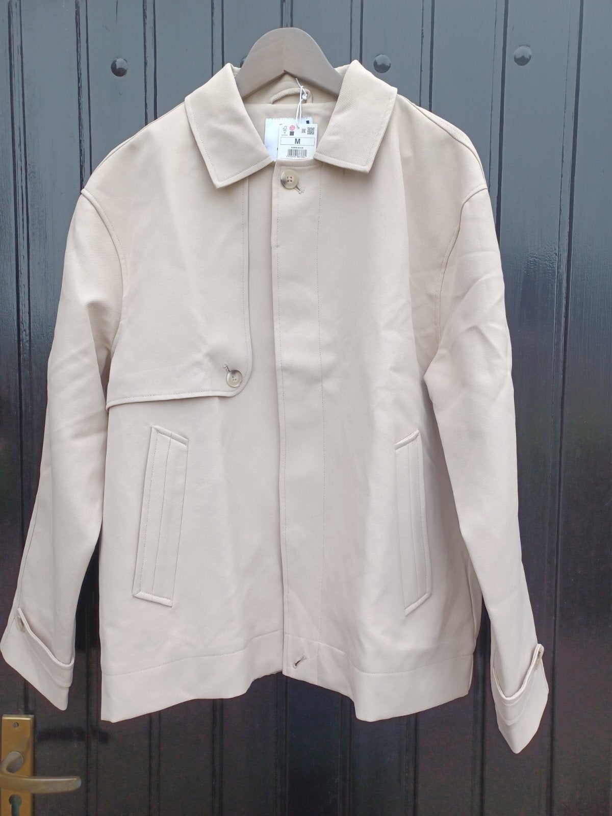 Kleding mannen zomer trenchcoat NIEUW Reserved M, Verzenden, Nieuw, Maat 48/50 (M), Beige