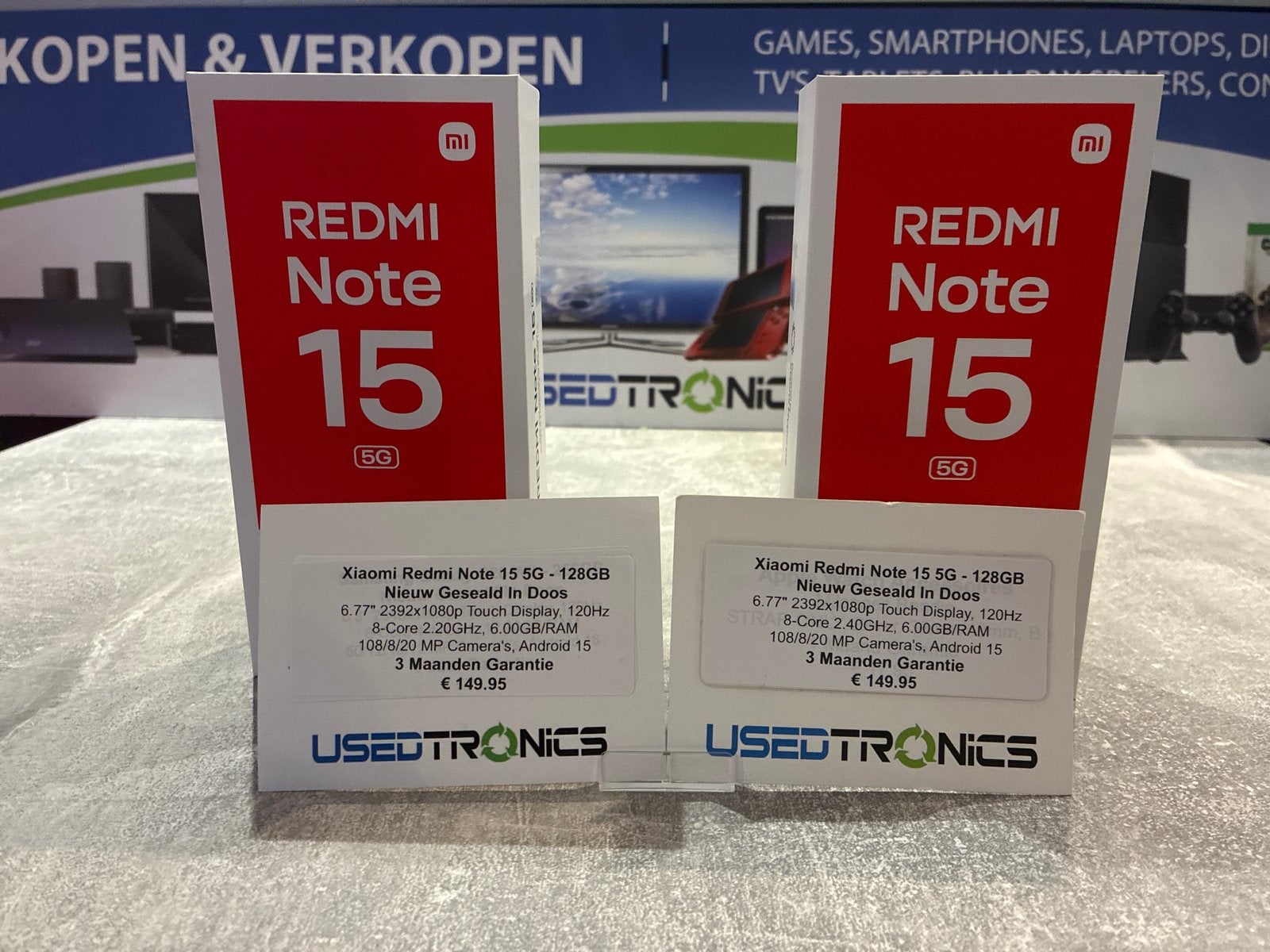 Xiaomi Redmi Note 15 5G - Nieuw in Doos, Overige modellen, Nieuw, Ophalen of Verzenden, Zonder simlock
