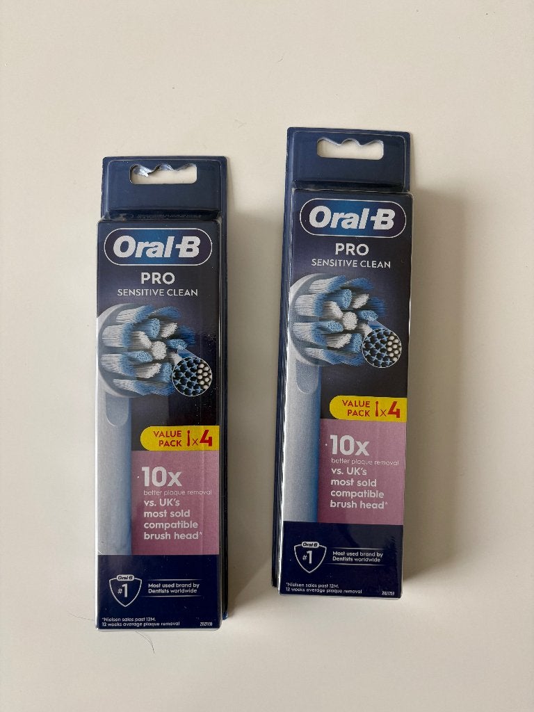 Oral B opzetborstels Pro Sensitive - 8 stuks NIEUW, Ophalen, Nieuw, Opzetborstel