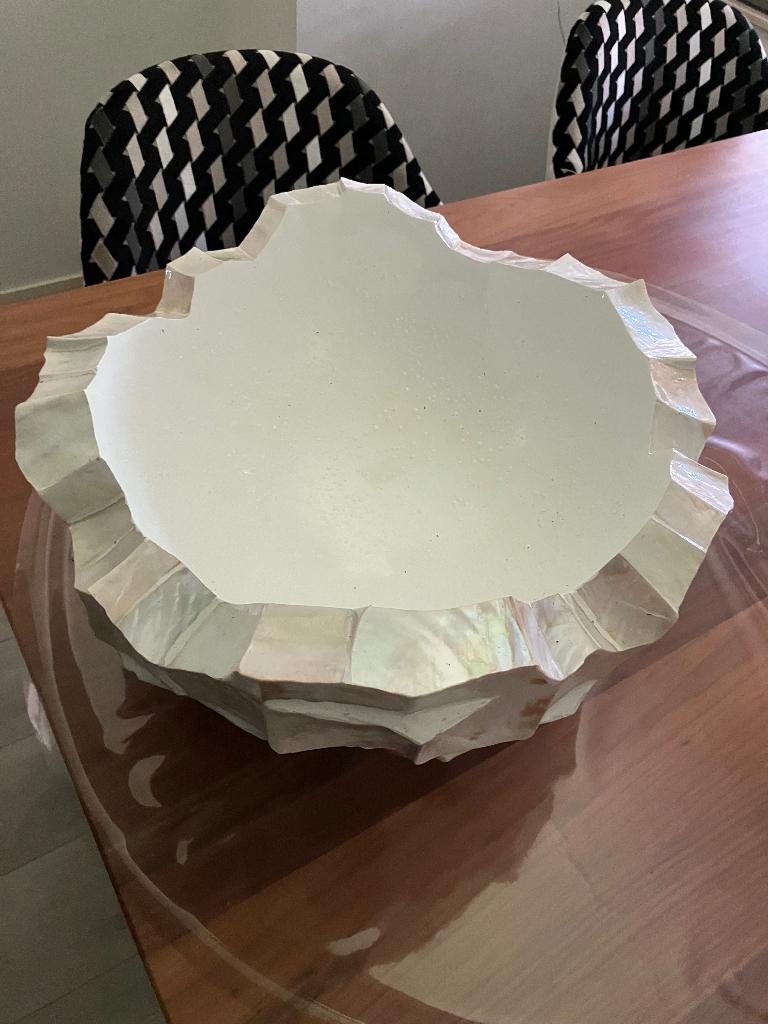 bloembakken parelmoer, Ophalen, Kunststof, Minder dan 30 cm, Rond