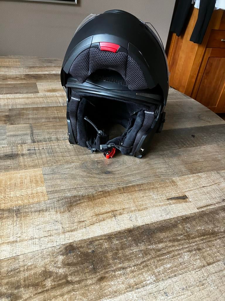 Schuberth C3 systeemhelm - Mat Zwart, Systeemhelm, Heren, L, Tweedehands