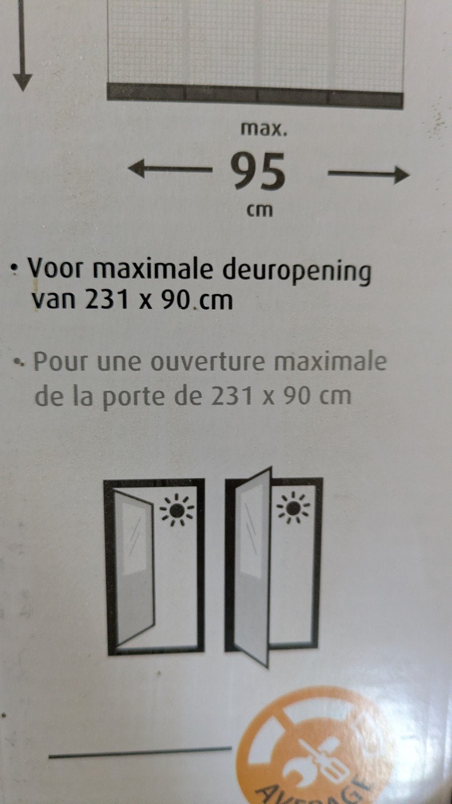 nieuw lamellenhor, Doe-het-zelf en Verbouw, Deuren en Horren, Ophalen, Nieuw, Binnendeur, 200 tot 215 cm