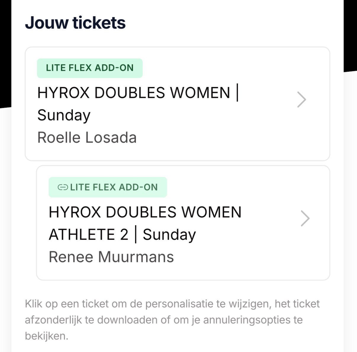 HYROX DOUBLES WOMEN | 2 tickets zondag 20 sept MAASTRICHT, Tickets en Kaartjes, Twee personen, September