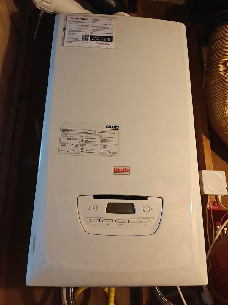 AWB CV ketel 2016, Ophalen, 30 tot 80 cm, Gebruikt, Hoog rendement (Hr)