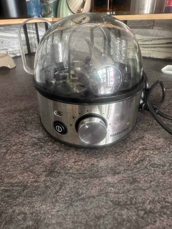 Eierkoker Silvercrest RVS, Ophalen of Verzenden, Zo goed als nieuw