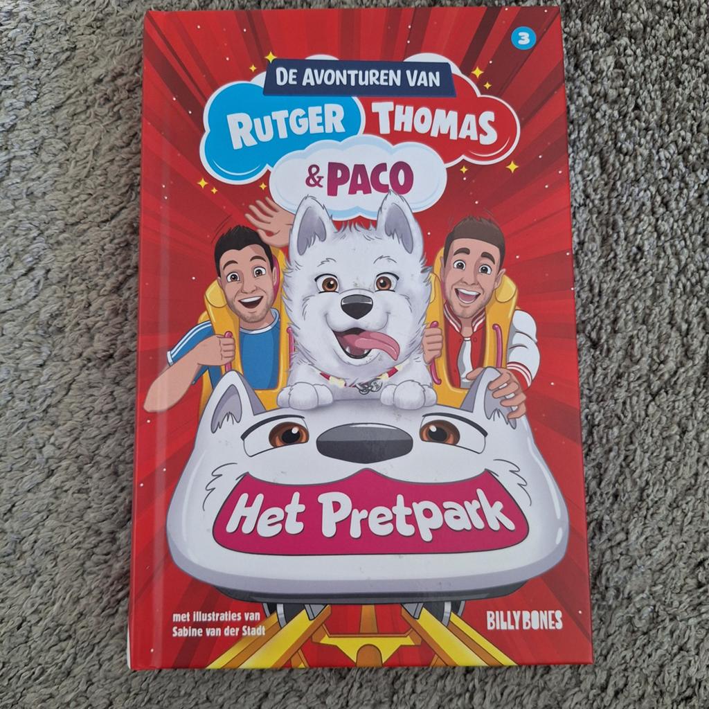 Rutger & Thomas & Paco - Het Pretpark NIEUW, Boeken, Kinderboeken | Jeugd | onder 10 jaar, Rutger Vink; Thomas van Grinsven, Fictie algemeen