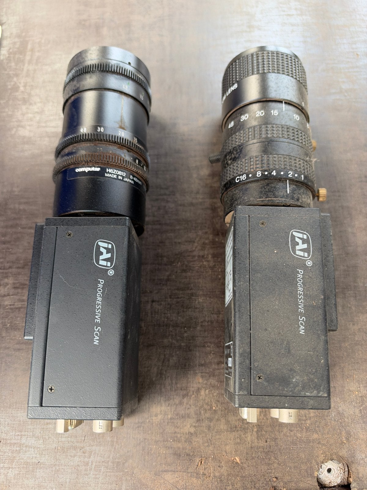 Foto 3 van JAI CV-M77 Progressive Scan Camera met lens (2 stuks)