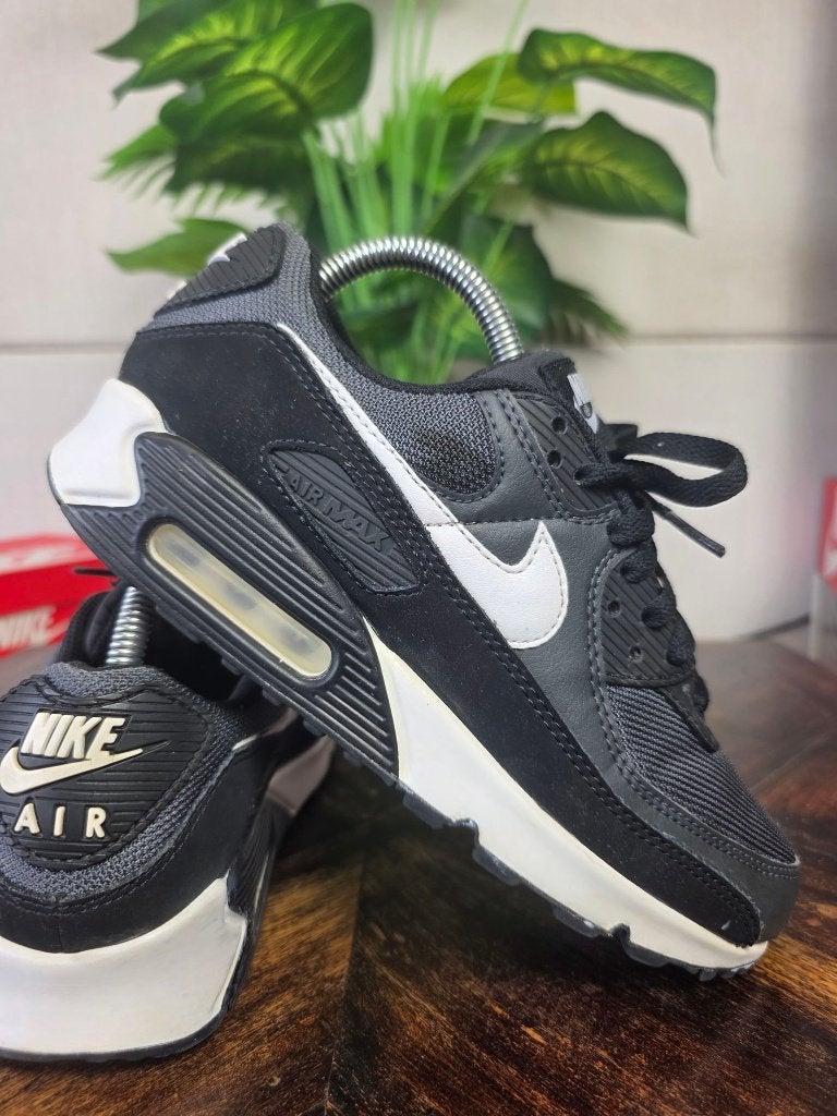 Nike Air Max 90 Essential Black White maat 40, Zwart, Nike, Ophalen of Verzenden, Nike