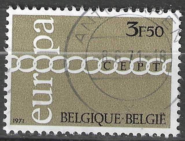 Belgie 1971 - Yvert/OBP 1578 - Europa - 3,50 F. (ST), Verzenden, Gestempeld, Europa
