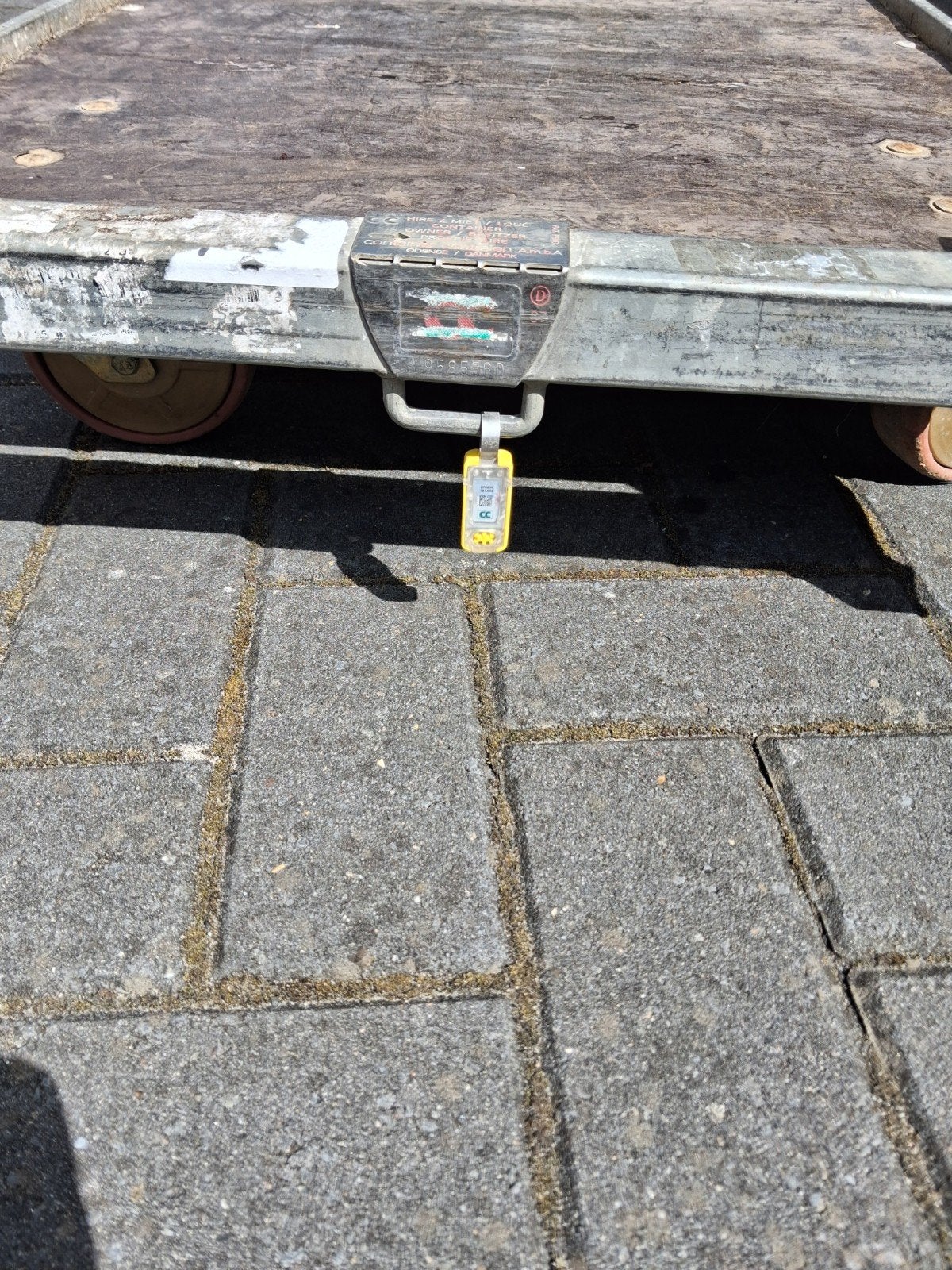 Te koop deense kar inclusief CC loodje, 100 liter of meer, Ophalen, Gebruikt, Transportkar