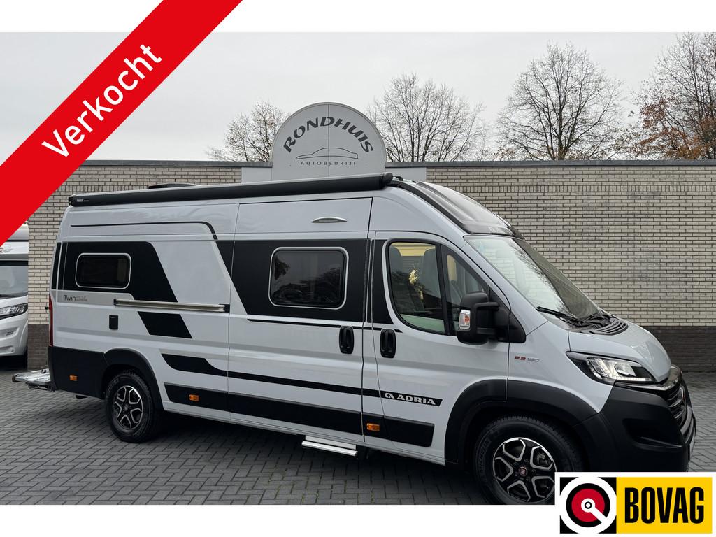 Adria Twin Supreme 640 SLB 160 pk AUTOMAAT 9-Traps Euro6 Fia, Buscamper of Camperbus, Ringverwarming, Tot en met 2, 6 tot 7 meter