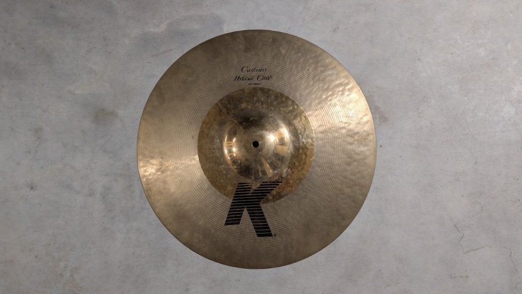 zildjian K series 19 inch hybrid crash custom, Muziek en Instrumenten, Percussie, Ophalen, Zo goed als nieuw, Overige soorten