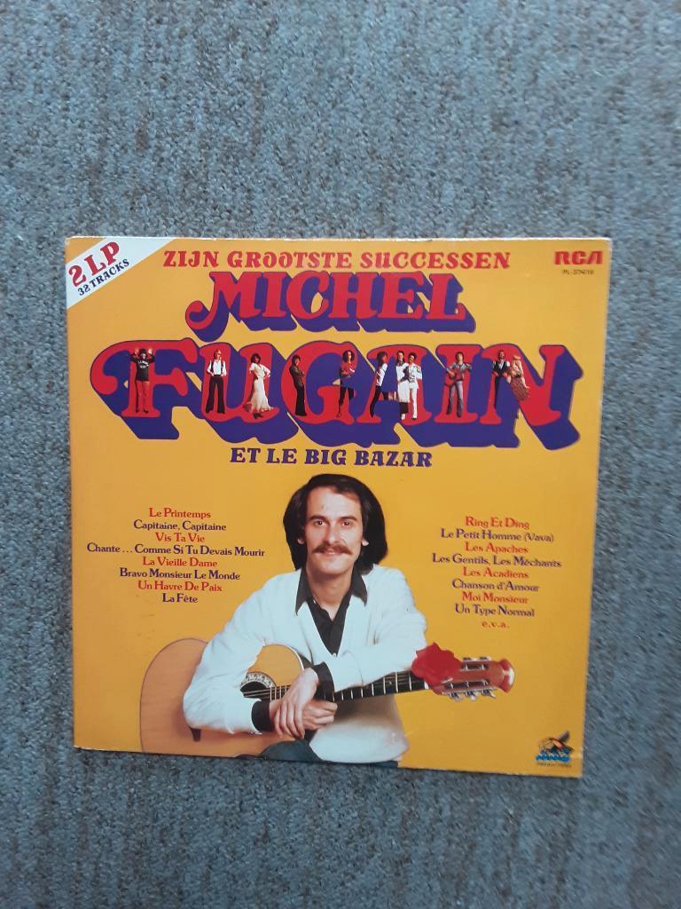 vinyl dubbel lp Michel Fugain et le big bazar, Cd's en Dvd's, Vinyl | Pop, Ophalen of Verzenden, Gebruikt, 12 inch