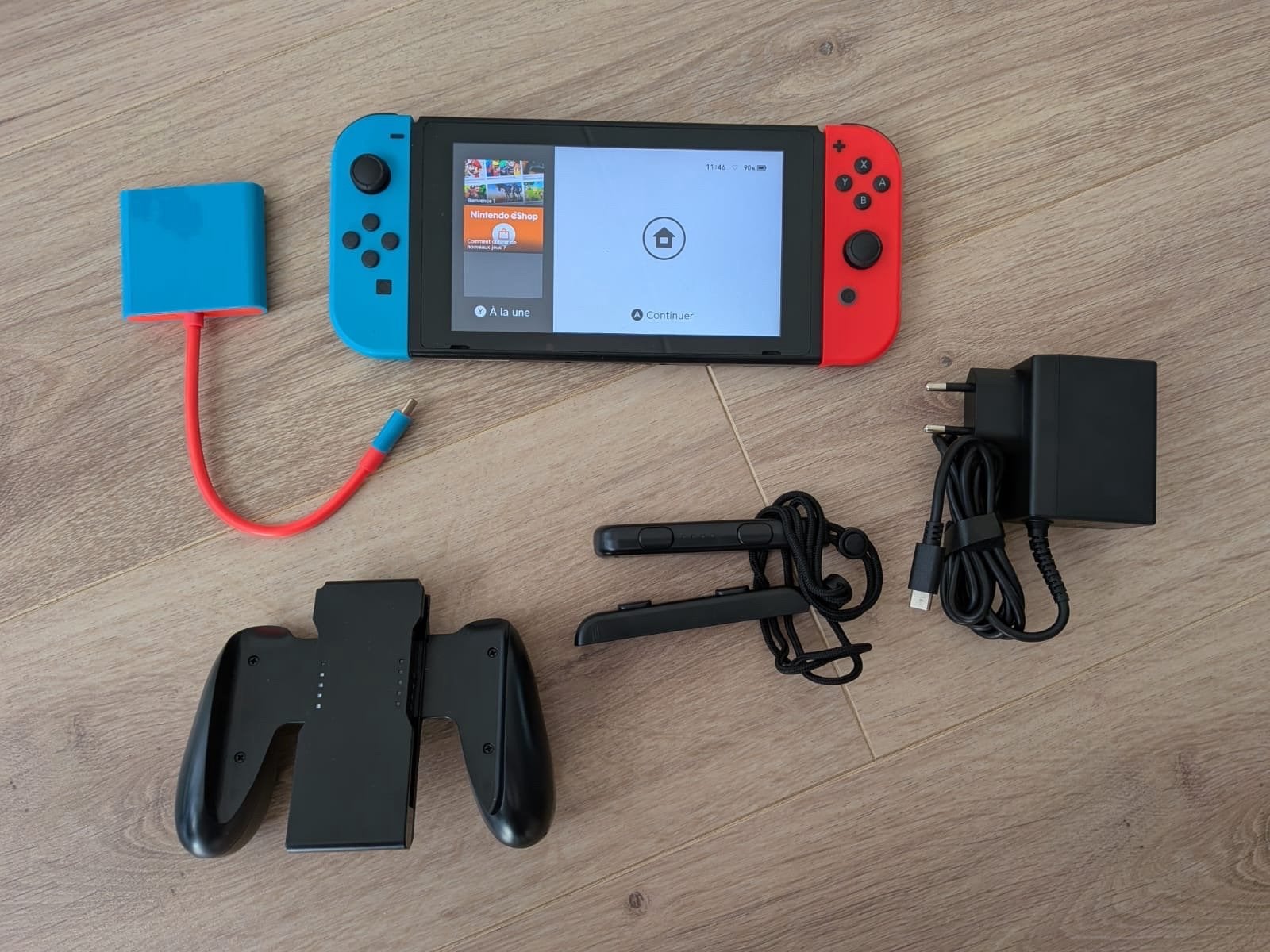 Nintendo Switch V1 unpachted, topconditie. Incl tvdockkabe, Spelcomputers en Games, Games | Nintendo Switch, 1 speler, Verzenden