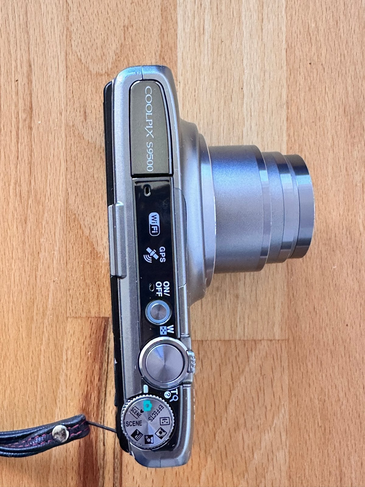 Nikon Coolpix S9500 Compactcamera - Zo goed als nieuw, Ophalen of Verzenden, Zo goed als nieuw, Compactcamera, WiFi