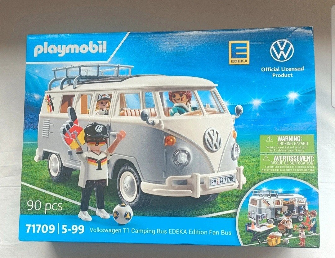 Playmobil 71709 Volkswagen T1 Camping Bus NIEUW, Ophalen of Verzenden, Nieuw, Complete set, Voertuig