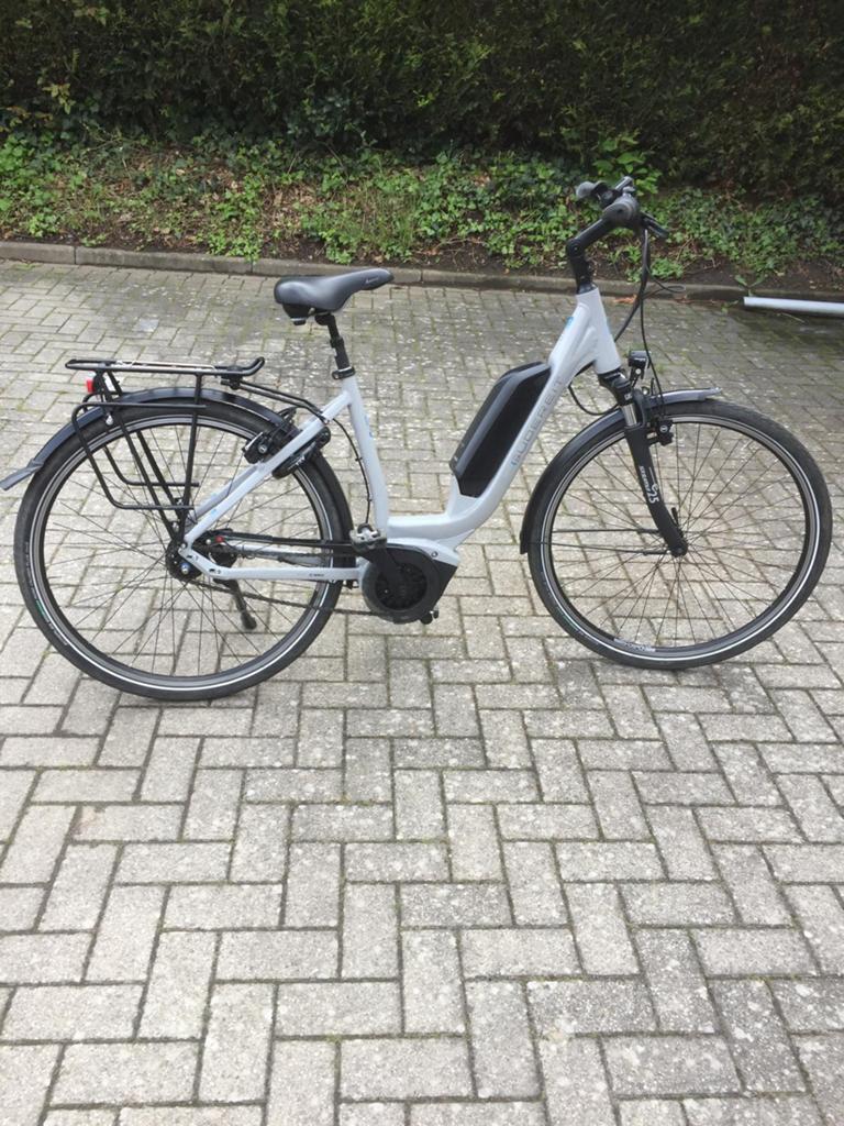 E-bike merk Gudereit, 47 tot 50 cm, Zo goed als nieuw, Schijfrem, Ophalen