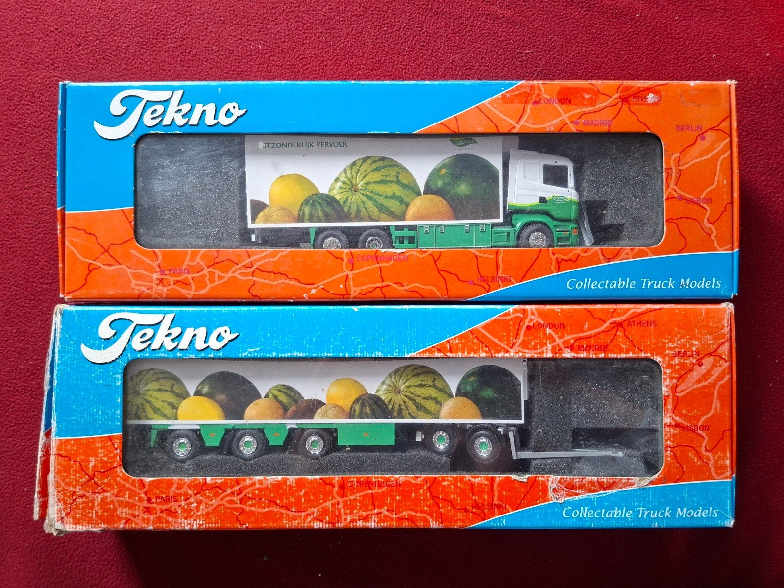 Tekno Scania LZV greenery, Ophalen of Verzenden, Gebruikt, Bus of Vrachtwagen, Tekno