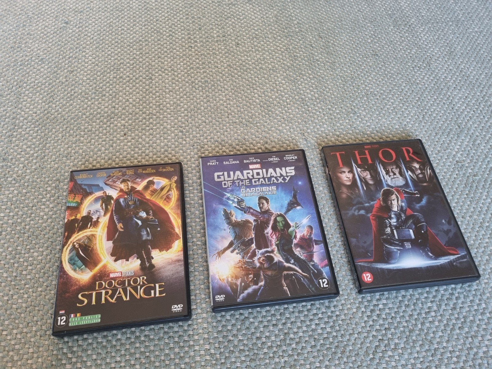 Marvel DVD films: Thor, Guardians of the Galaxy, Doctor Str, Gebruikt, Nederlands, Ophalen of Verzenden, Vanaf 12 jaar