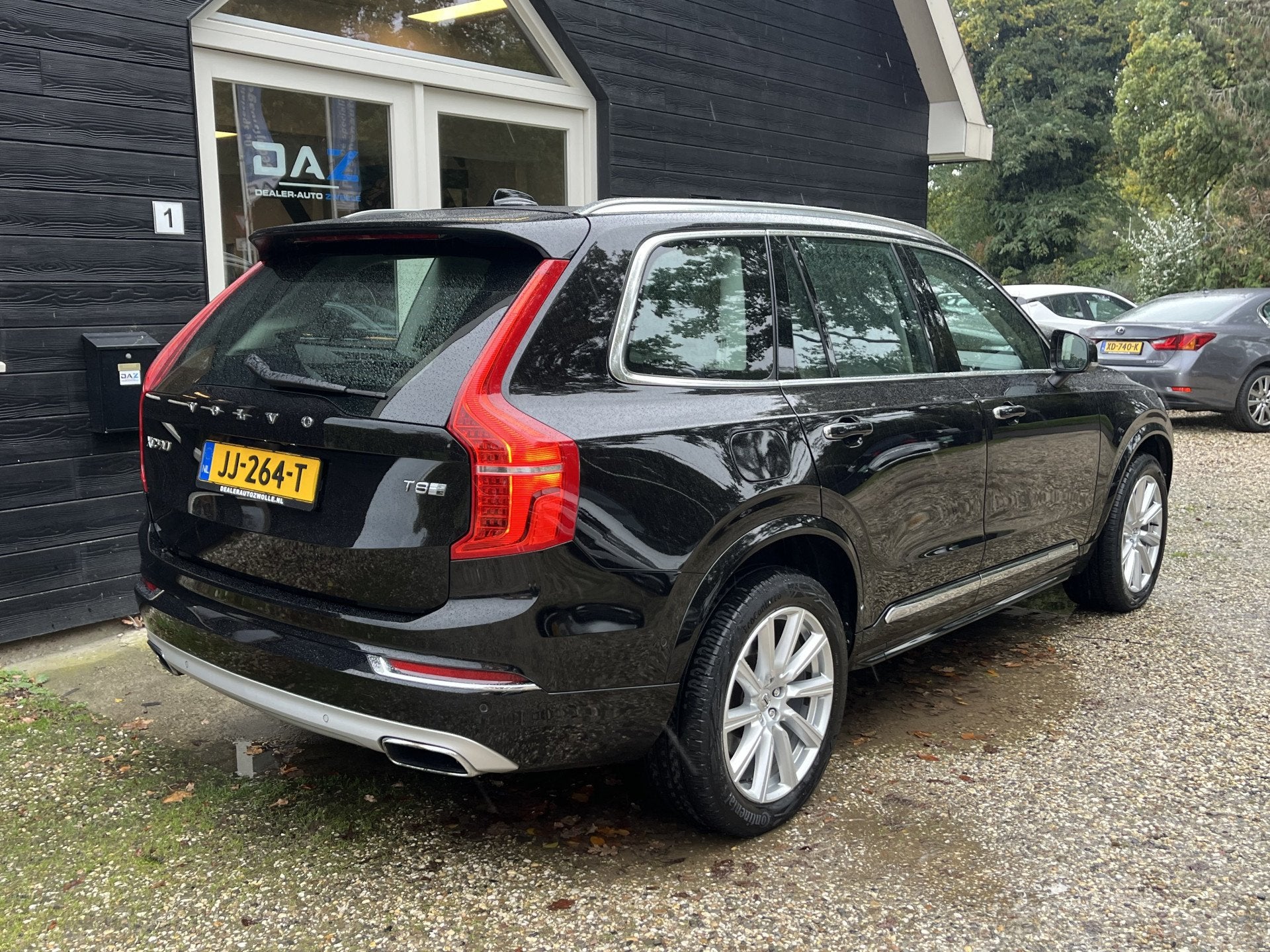 Volvo XC90 2.0 T8 Twin Engine AWD Inscription 7P/Ecc/Leer/Na, Auto's, Dealer onderhouden, Gebruikt, 1969 cc, 7 stoelen