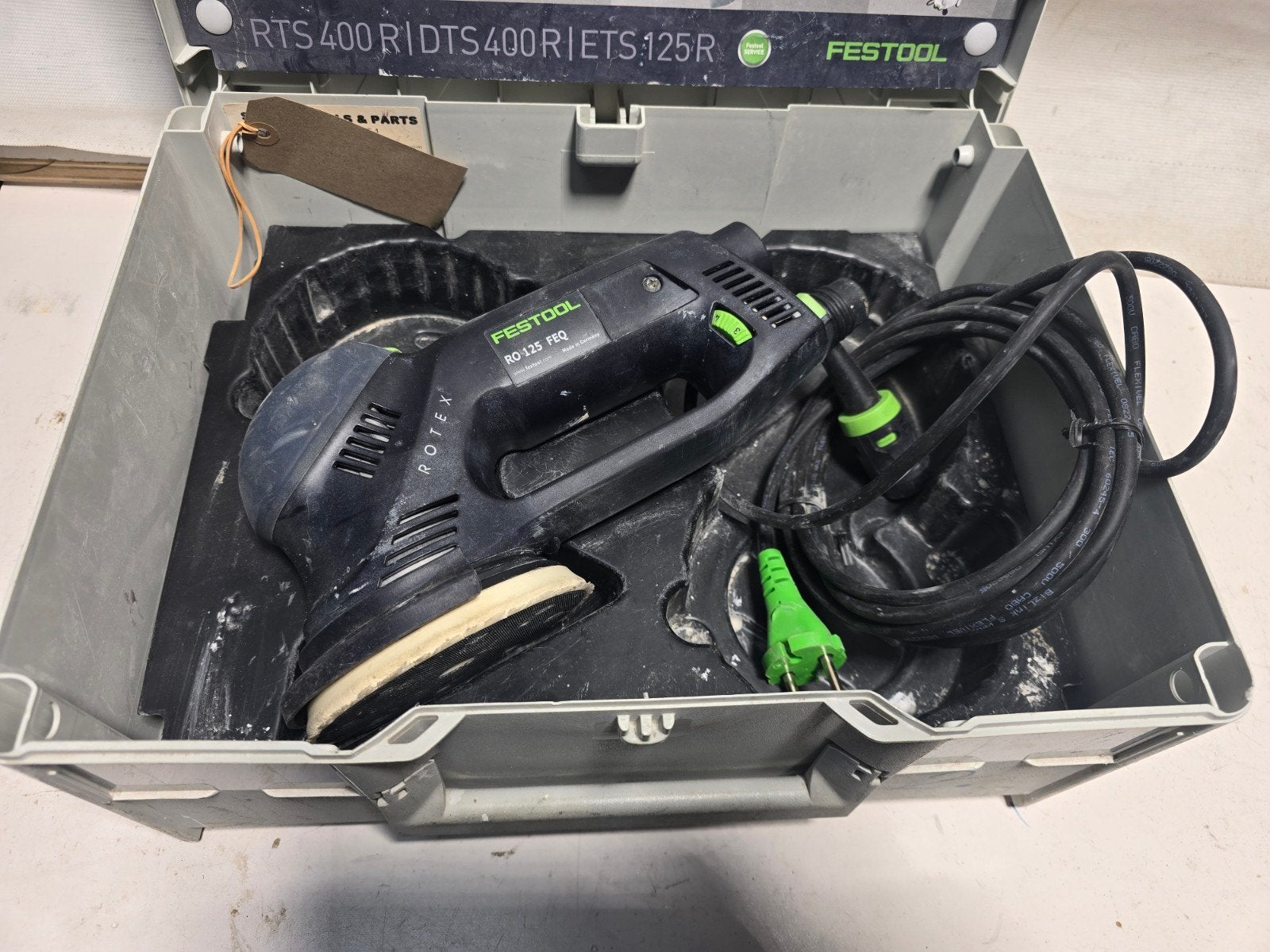Festool RO125 FEQ-Plus ROTEX Excenterschuurmachine roterende, Festool excentrische schuurmachine, Ophalen of Verzenden, N.v.t