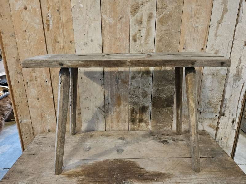 oud bankje ``WOONWINKEL RUSTIEK``, Antiek en Kunst, Ophalen of Verzenden