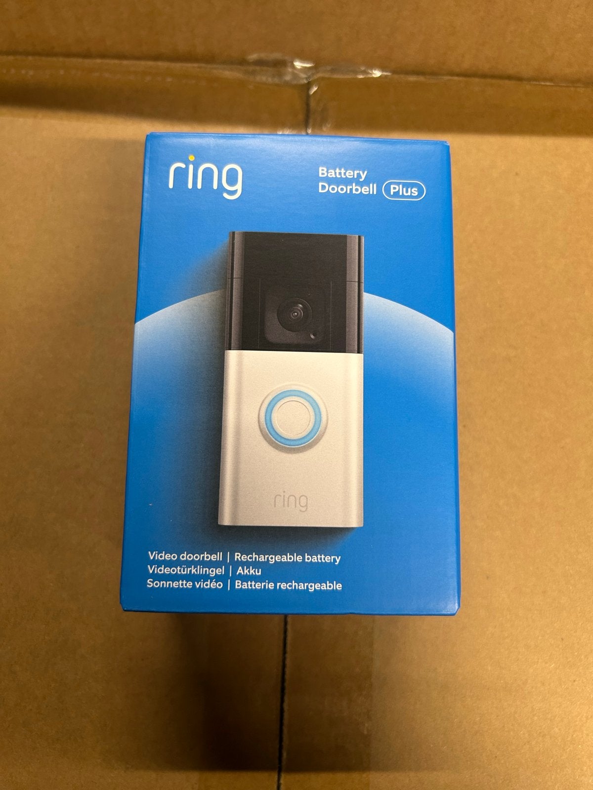 Ring Battery Doorbell Plus - Nieuw in doos, Huis en Inrichting, Ophalen of Verzenden, Bewegingsdetectiesensor, Nieuw, Draadloos