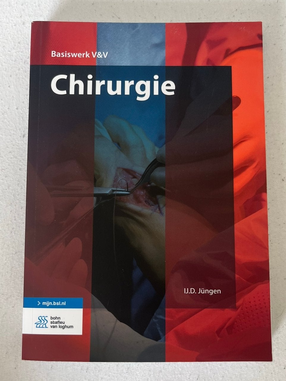 Tekstboek Chirurgie - HBO verpleegkunde, Boeken, Ophalen of Verzenden, Zo goed als nieuw, HBO