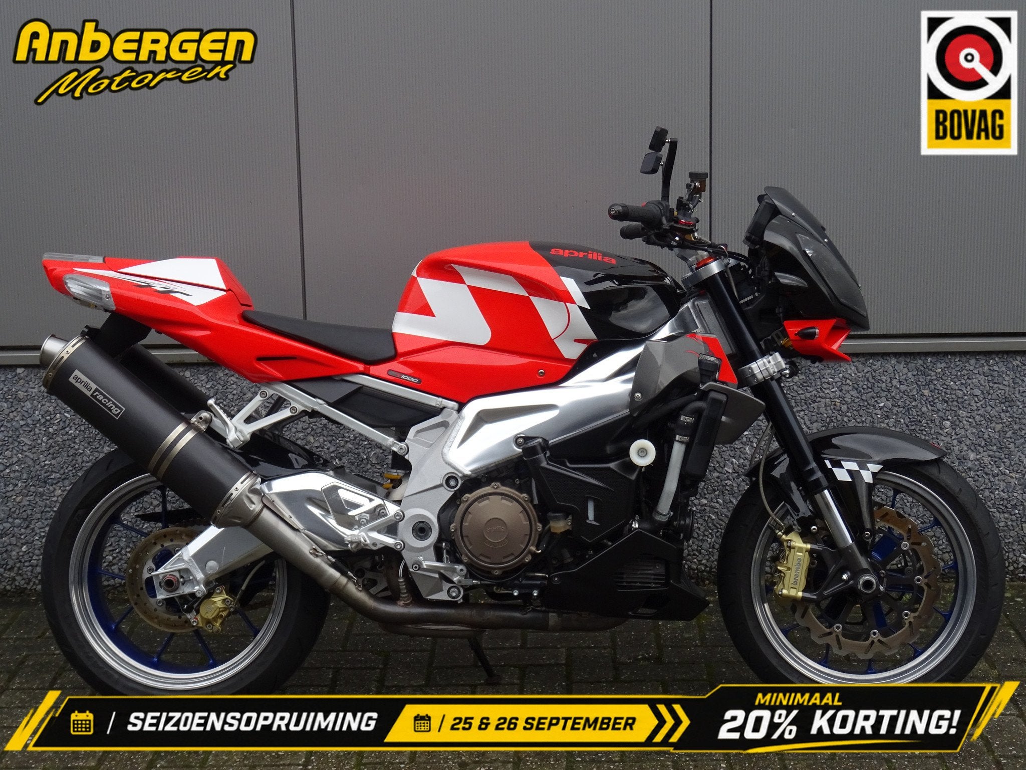 Aprilia TUONO 1000 R (bj 2007), 1000 cc, Naked bike, Gebruikt, Bedrijf