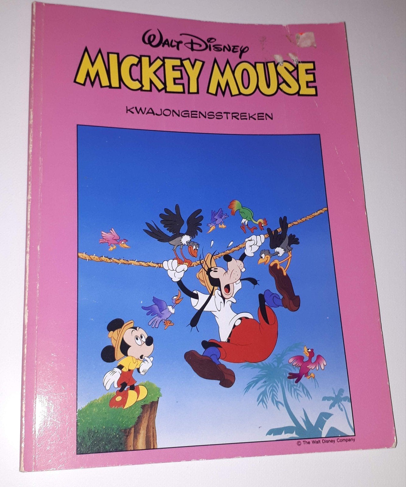 Walt Disney Mickey Mouse: Kwajongensstreken, Boeken, Eén stripboek, Ophalen of Verzenden, Gelezen, Walt Disney