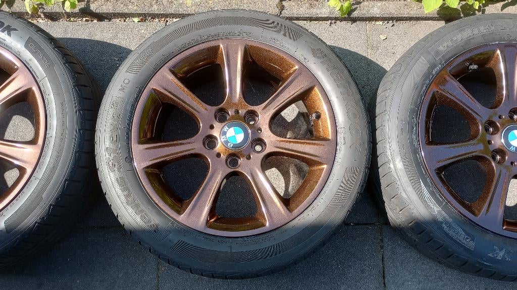 Zomerset BMW F30 F31 Bronzen styling 394 velgen met banden, Ophalen, Banden en Velgen, Nieuw, 17 inch