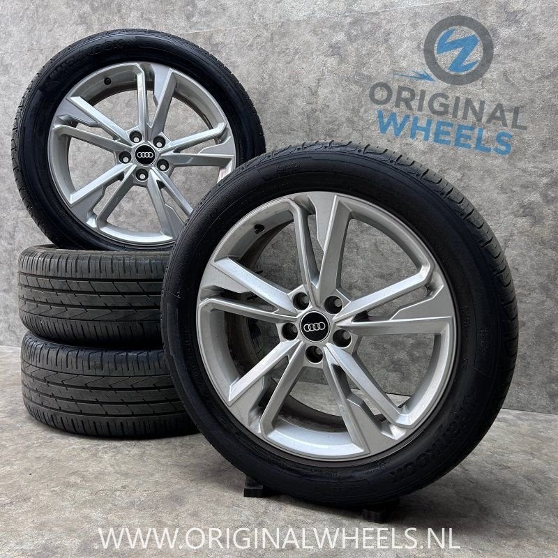 19 inch originele velgen + zomerbanden Audi Q3 83A601025M, Auto-onderdelen, Banden en Velgen, 19 inch, Gebruikt, -, -