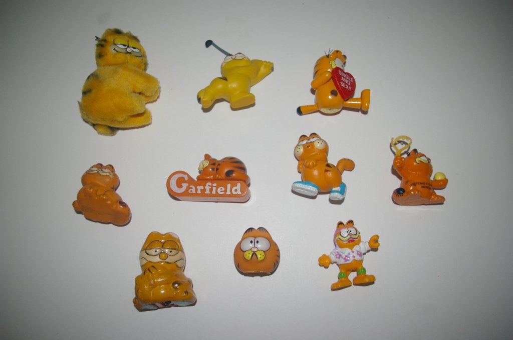 " GARFIELD " verzameling met diverse items. ( Deel 2 ), Ophalen of Verzenden, Zo goed als nieuw
