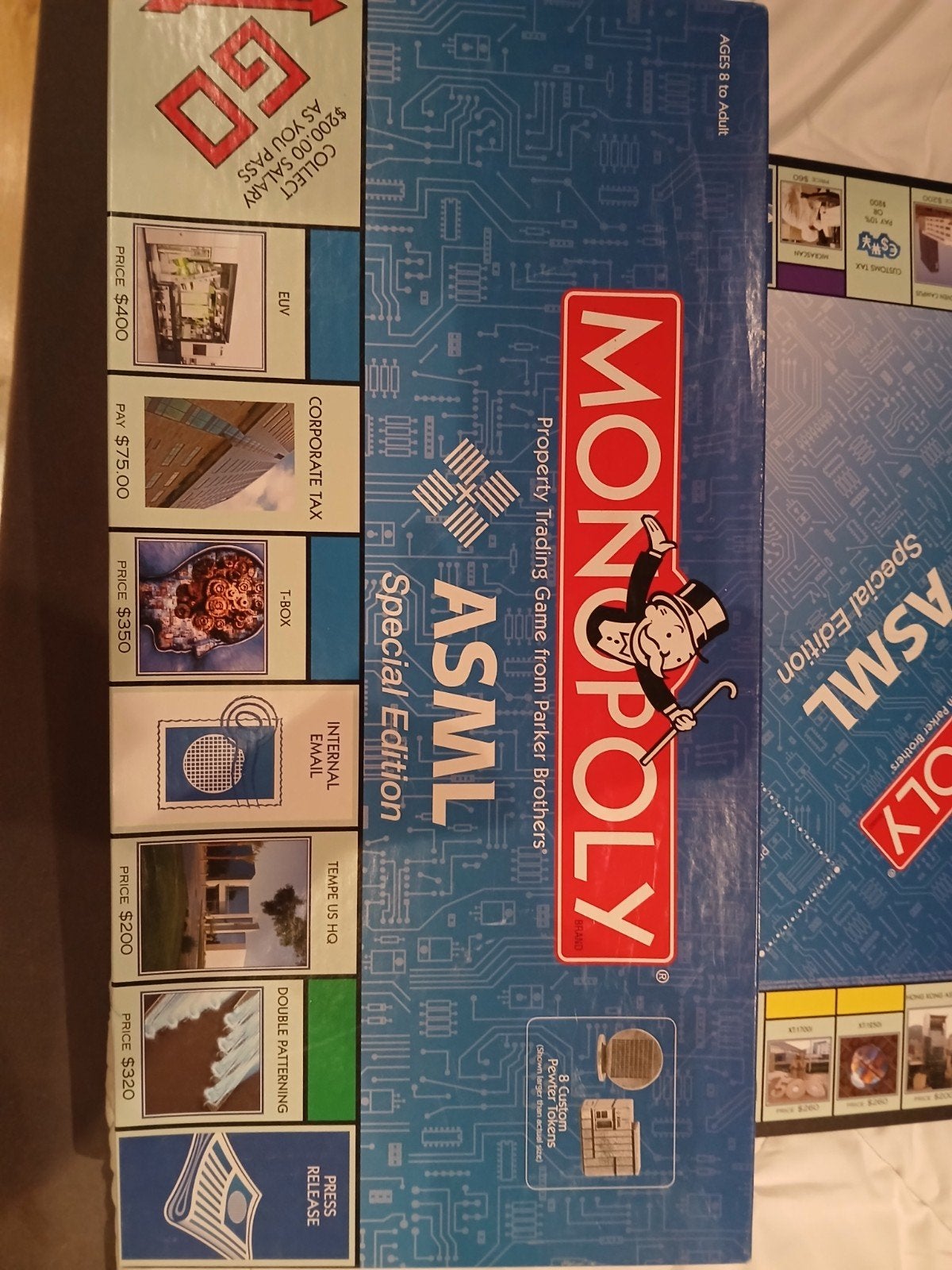 Monopoly ASML Special Edition - Perfecte en Complete Staat, Vijf spelers of meer, Ophalen of Verzenden, Zo goed als nieuw, Parker Brothers