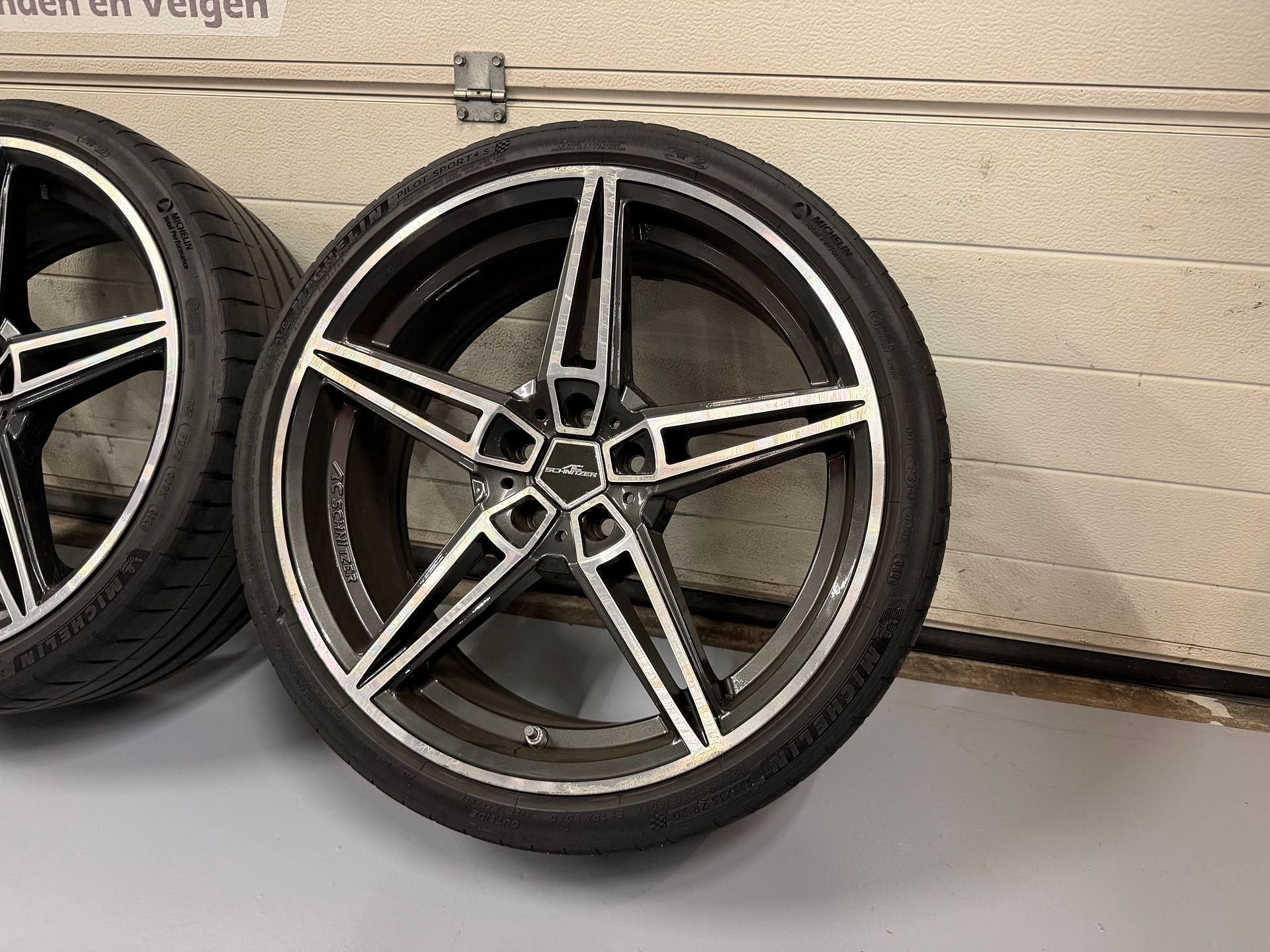 20inch Originele AC Schnitzer BMW Velgenset 5x112 G20 G21 G2, Gebruikt, -, -, Banden en Velgen