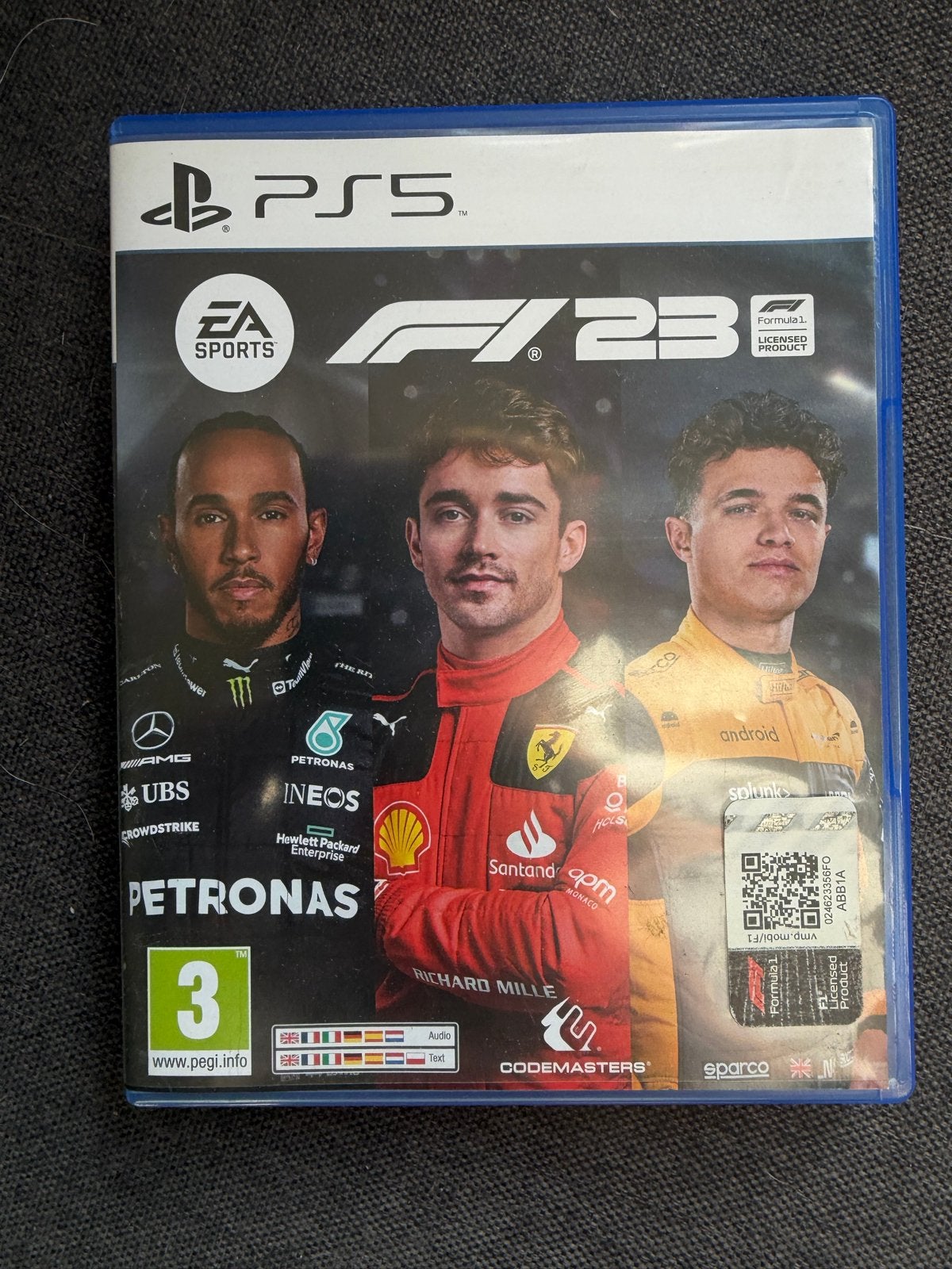 3 PS5 Games: F1 23, FC24, FC26 - Gebruikt, Goede Staat, Ophalen, Gebruikt, Racen en Vliegen, Vanaf 3 jaar