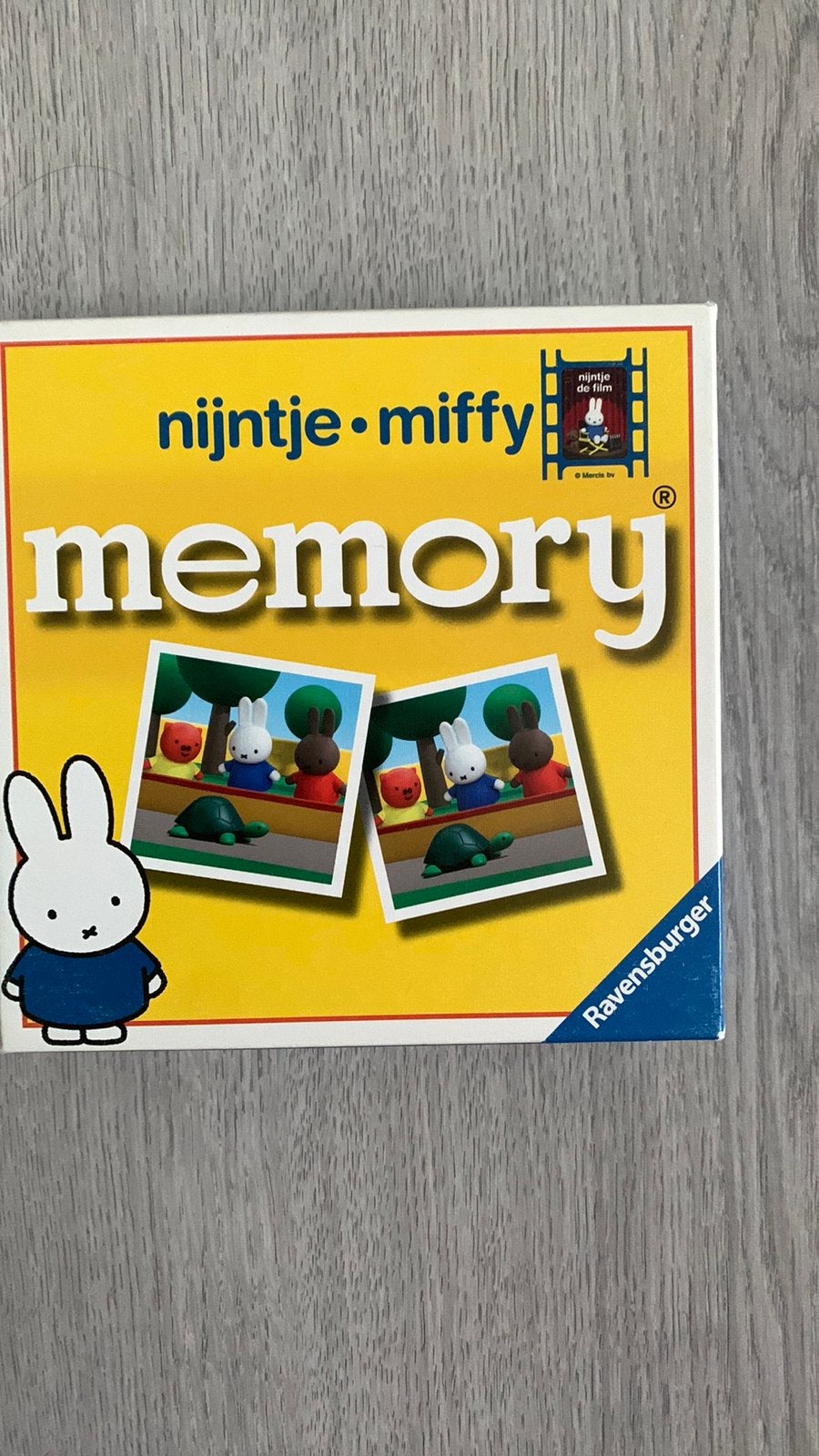 Nijntje Miffy Memory spel Ravensburger, Ophalen of Verzenden, Zo goed als nieuw