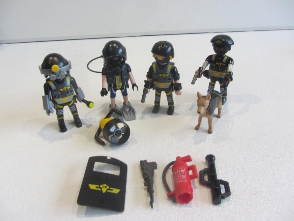 Playmobil speciale politie eenheid 9365  SIE Team met duiker, Kinderen en Baby's, Speelgoed | Playmobil, Ophalen of Verzenden