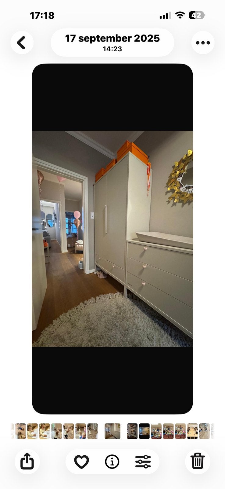 Kidsmill kast en commode 115cm model “Amy”, Ophalen, 50 tot 70 cm, 100 cm of meer, 105 cm of meer