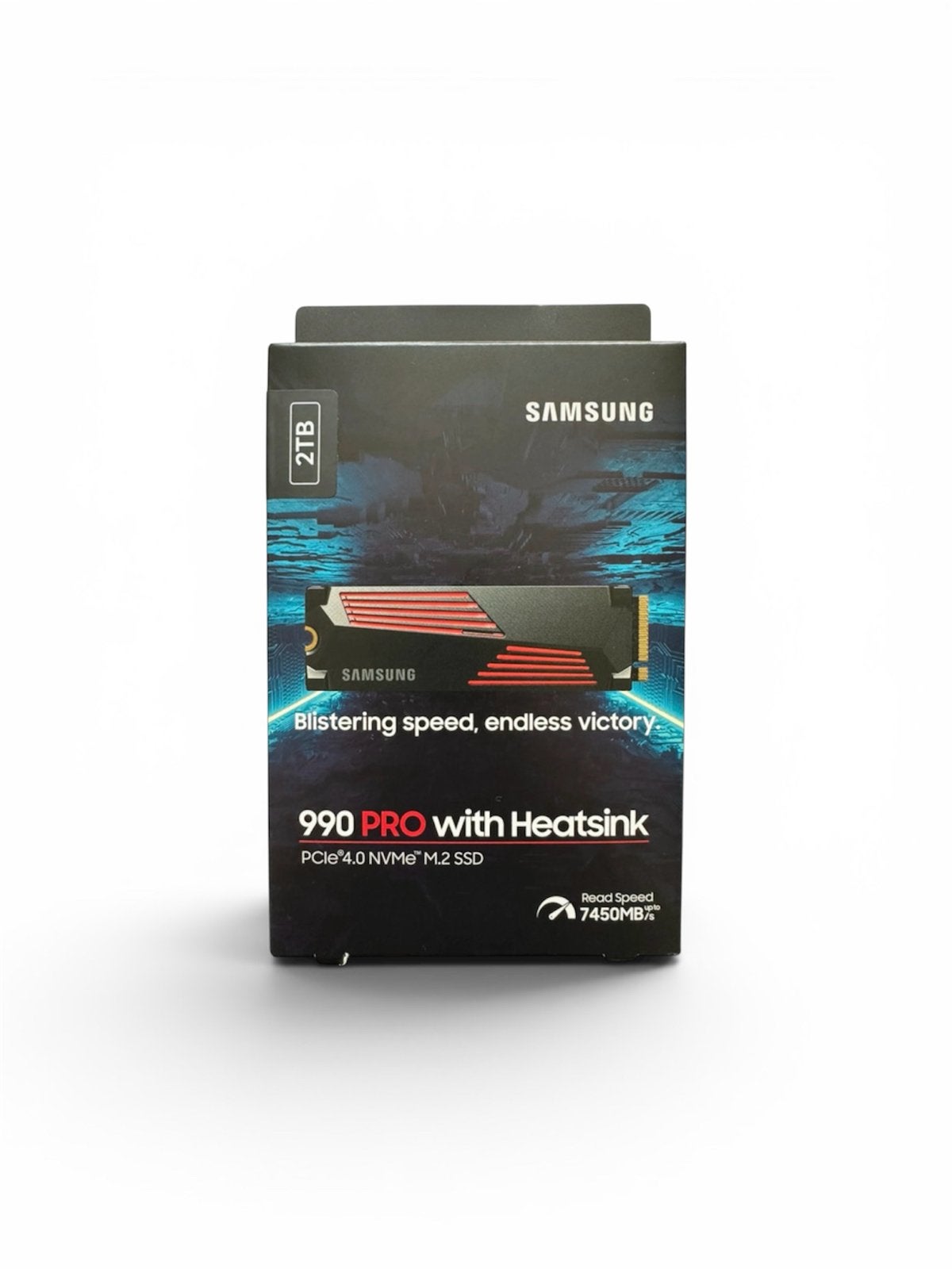Samsung 990 PRO with Heatsink 2TB PCIe 4.0 NVMe M.2 SSD, Computers en Software, Harde schijven, Intern, Server, Nieuw, Ophalen of Verzenden